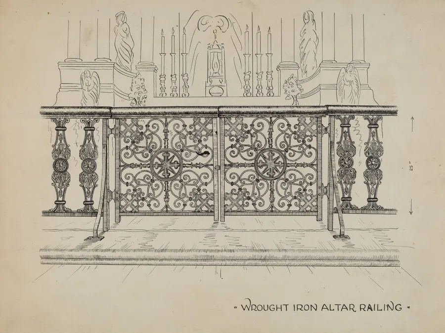 Altar Railing by Ray Price