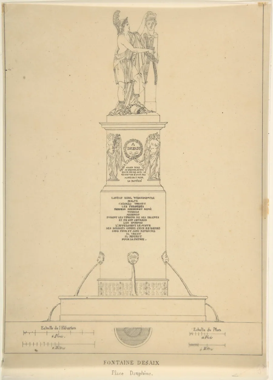 Fontaine Desaix by Charles Percier