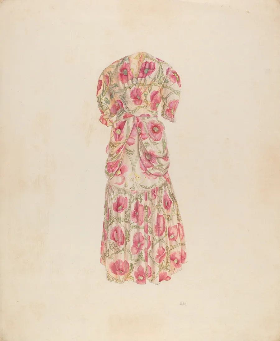 Evening Dress by Joseph L. Boyd