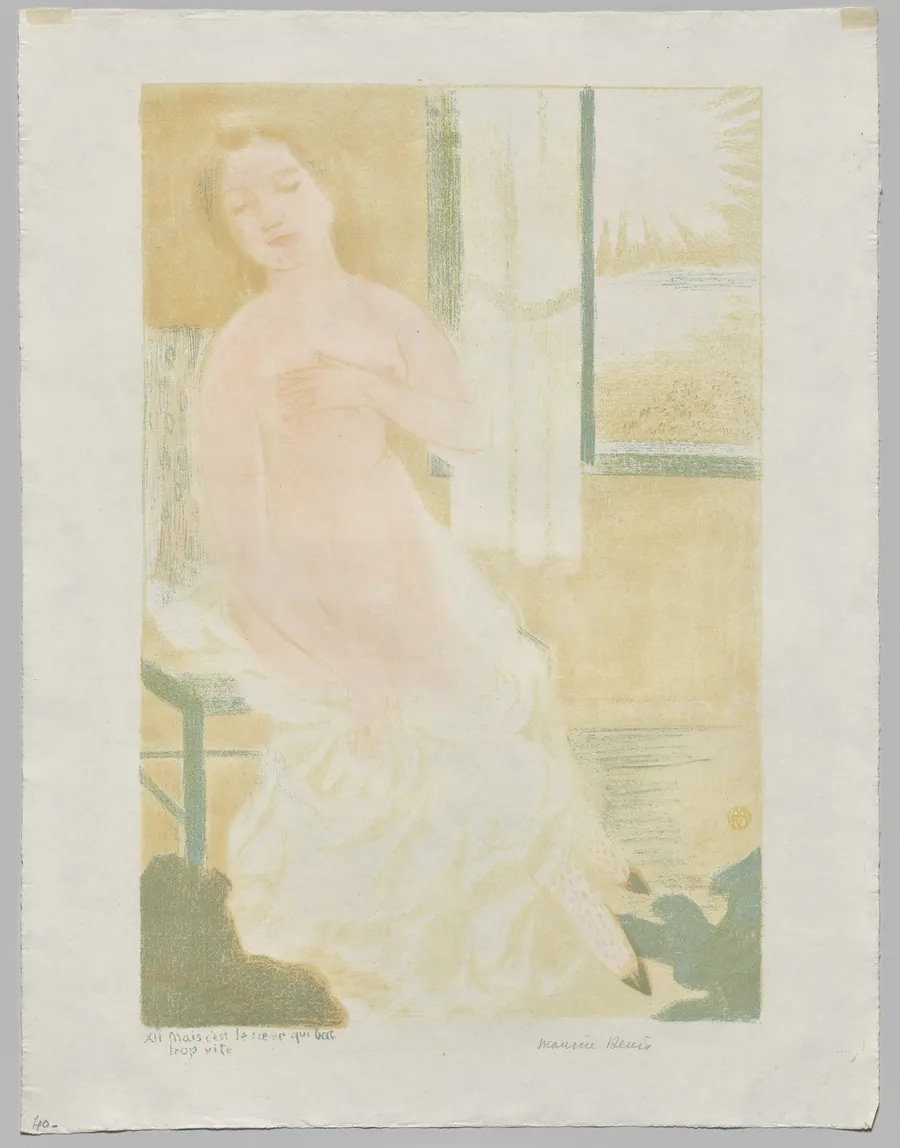 But It Is the Heart that Beats Too Fast by Maurice Denis