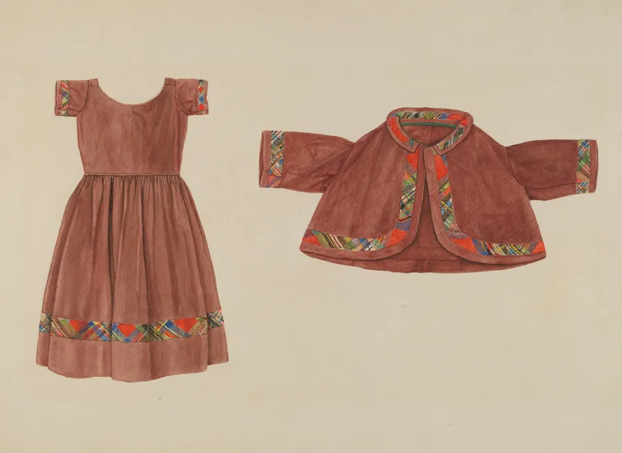 Child's Dress and Jacket by Lucien Verbeke