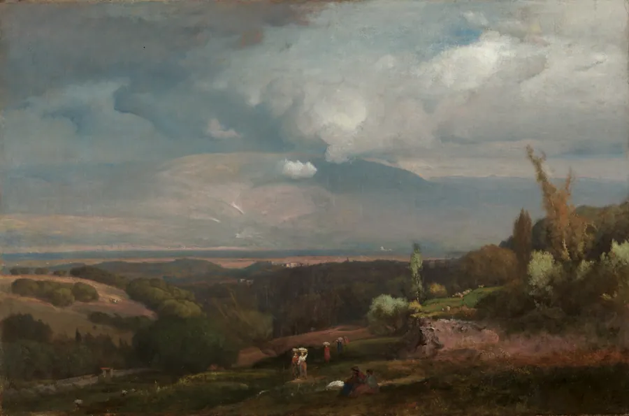 Approaching Storm from the Alban Hills by George Inness