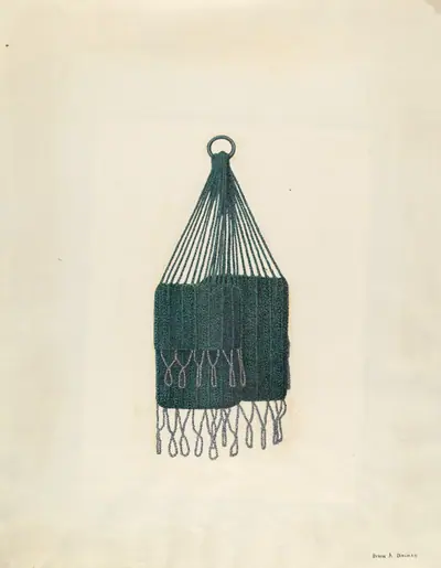 Twin Beaded Bag