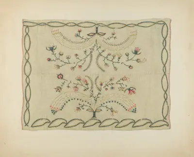 Embroidered Blanket