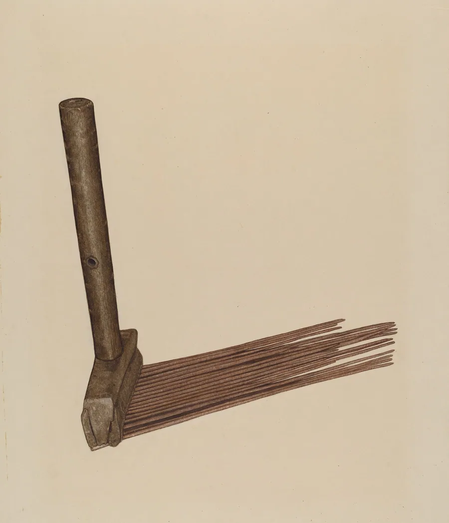 Hatchel (Flax Comb) by LeRoy Griffith