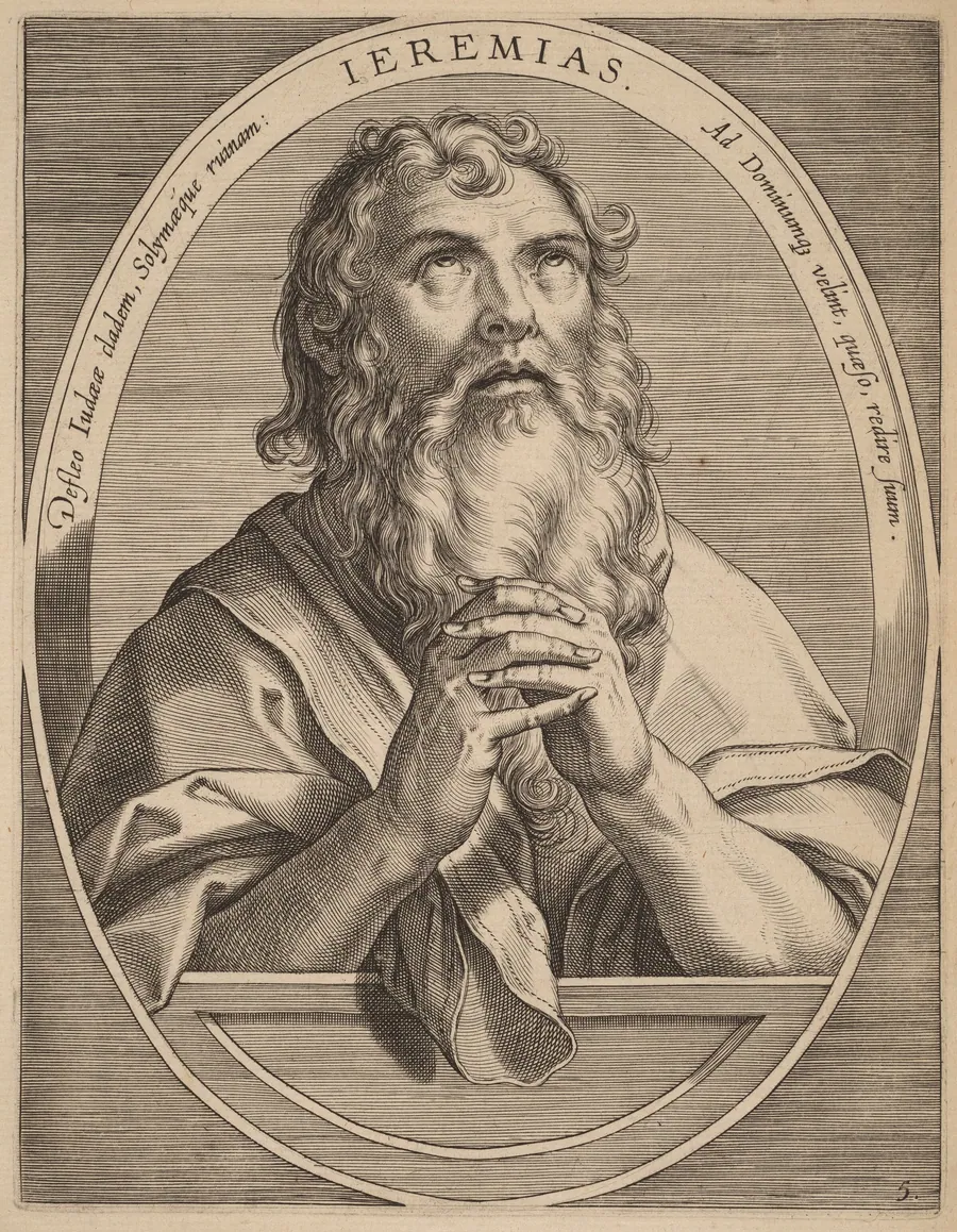 Jeremiah by Theodor Galle