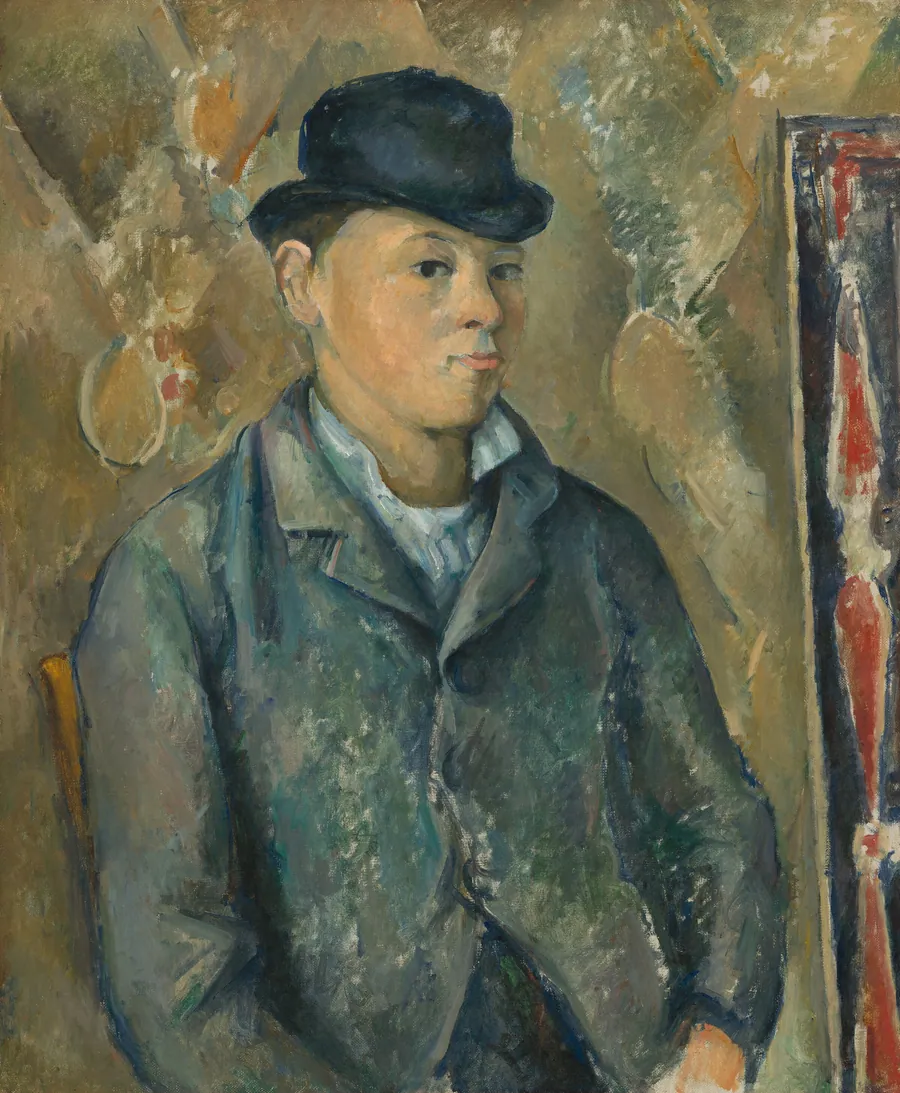 The Artist's Son, Paul by Paul Cezanne