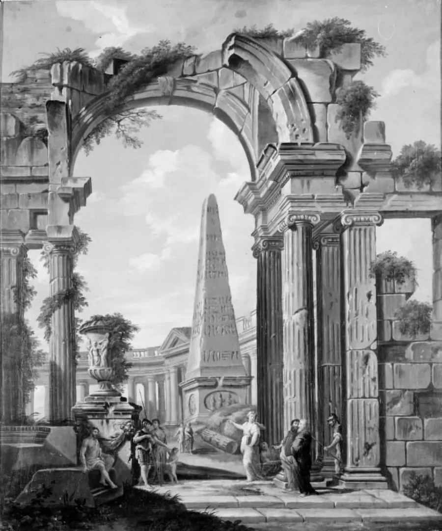 Arkitektur by Giovanni Paolo Pannini