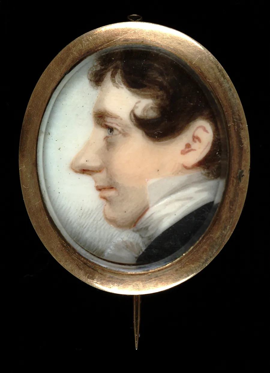 Robert Broome by Anson Dickinson, born Milton, CT 1779-died Litchfied, CT 1852