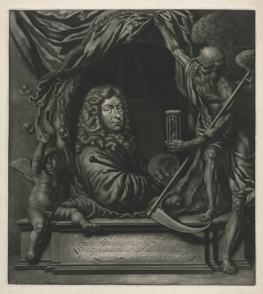 Self-Portrait by Michiel van Musscher