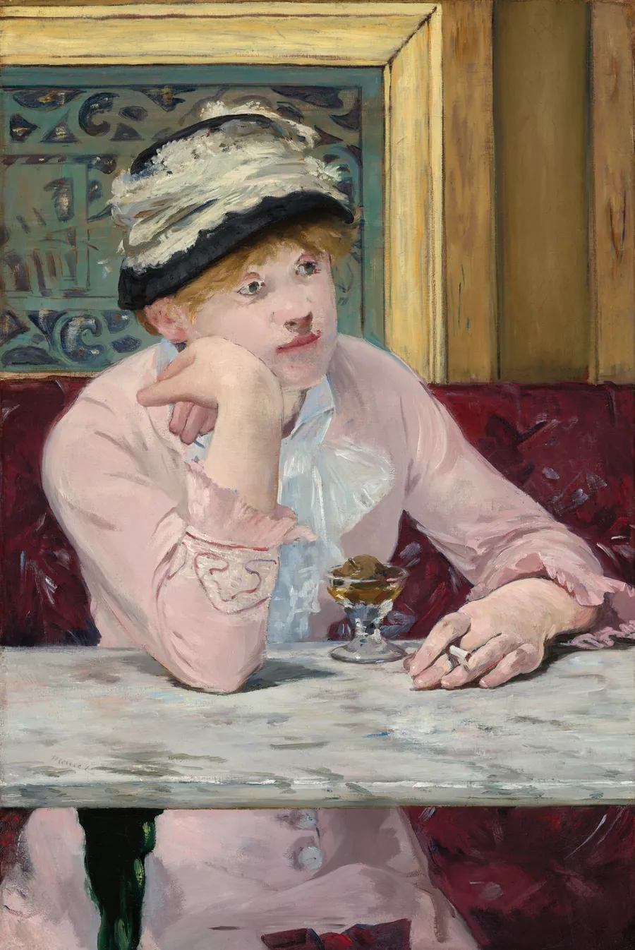 Plum Brandy by Edouard Manet