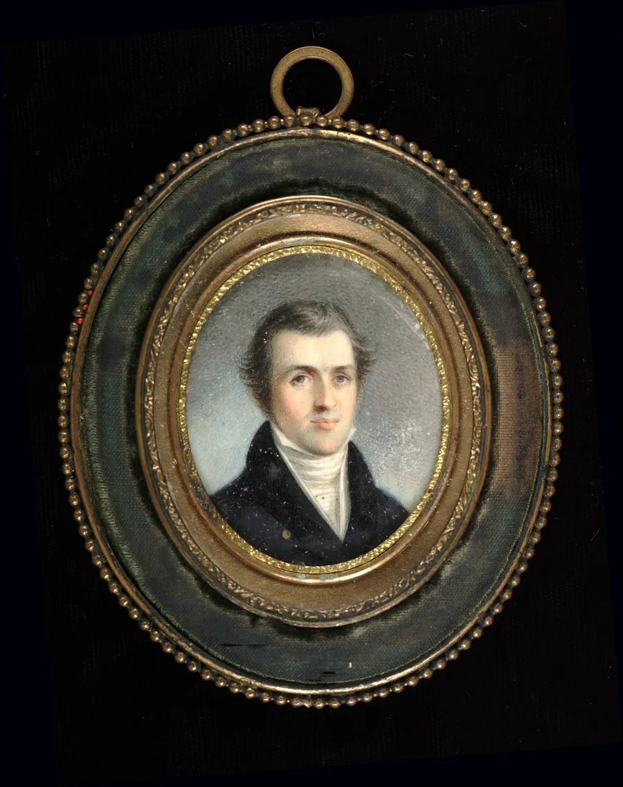 John B. Pendleton by Rembrandt Peale, born PA 1778-died Philadelphia, PA 1860