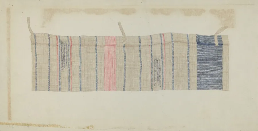Handwoven Curtain by Alfred Denghausen