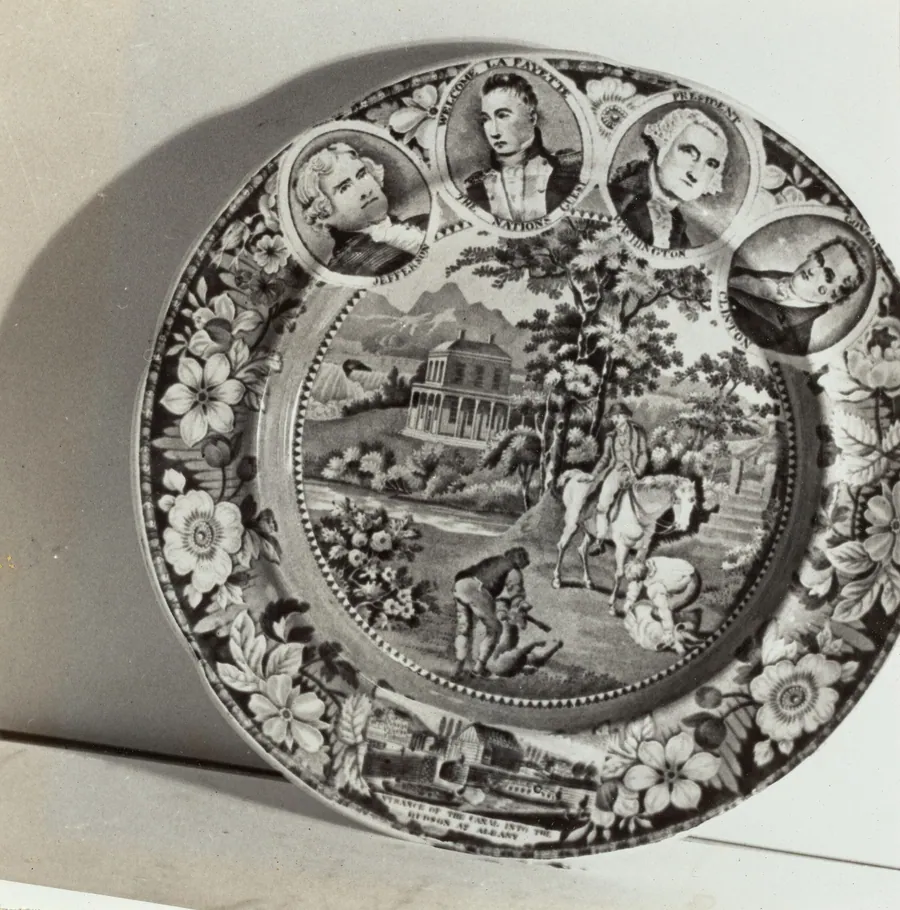 Plate - "Niagara" by Helmut Hiatt
