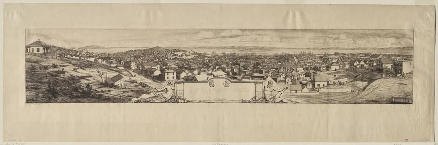 San Francisco by Charles Meryon