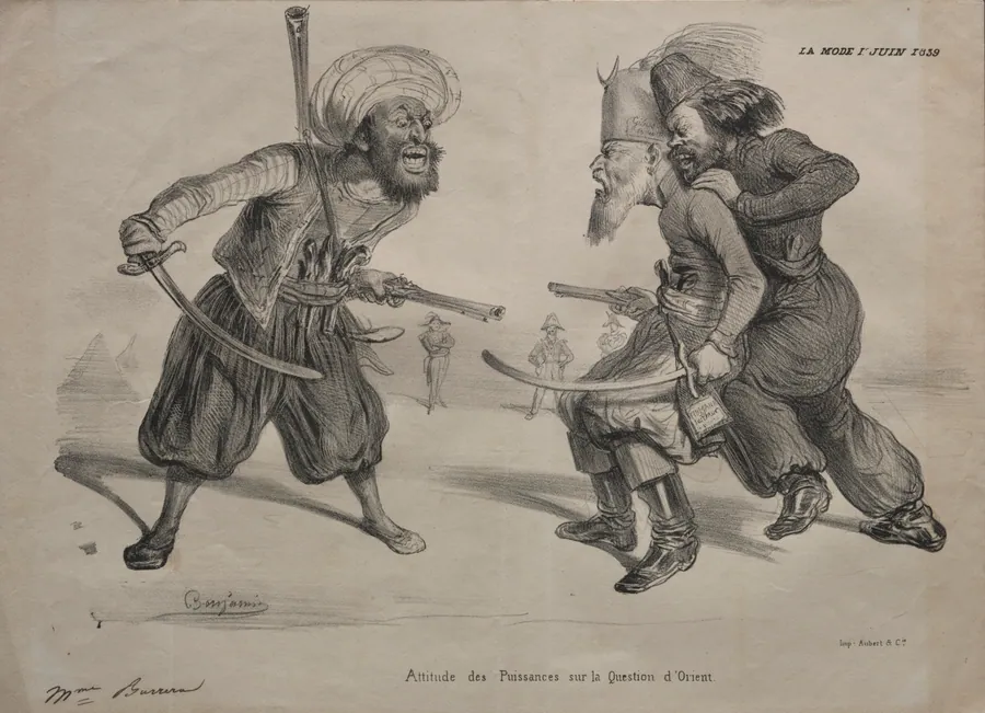 Positions of Power on the Question of the Orient by Benjamin (Benjamin Roubaud)