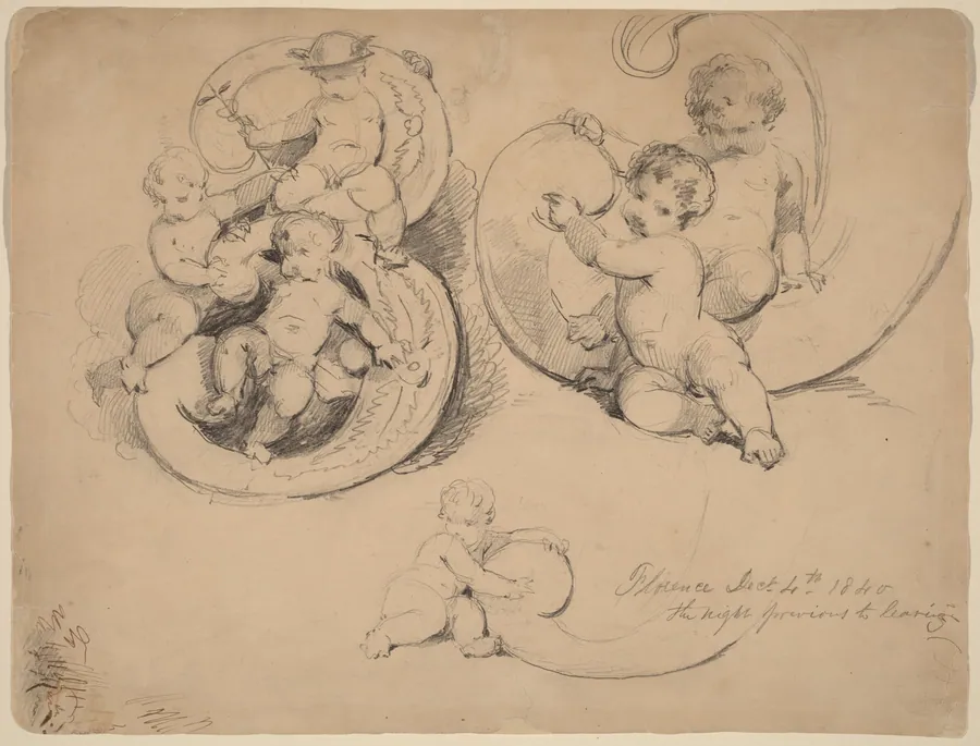 Banknote Studies [recto] by John William Casilear