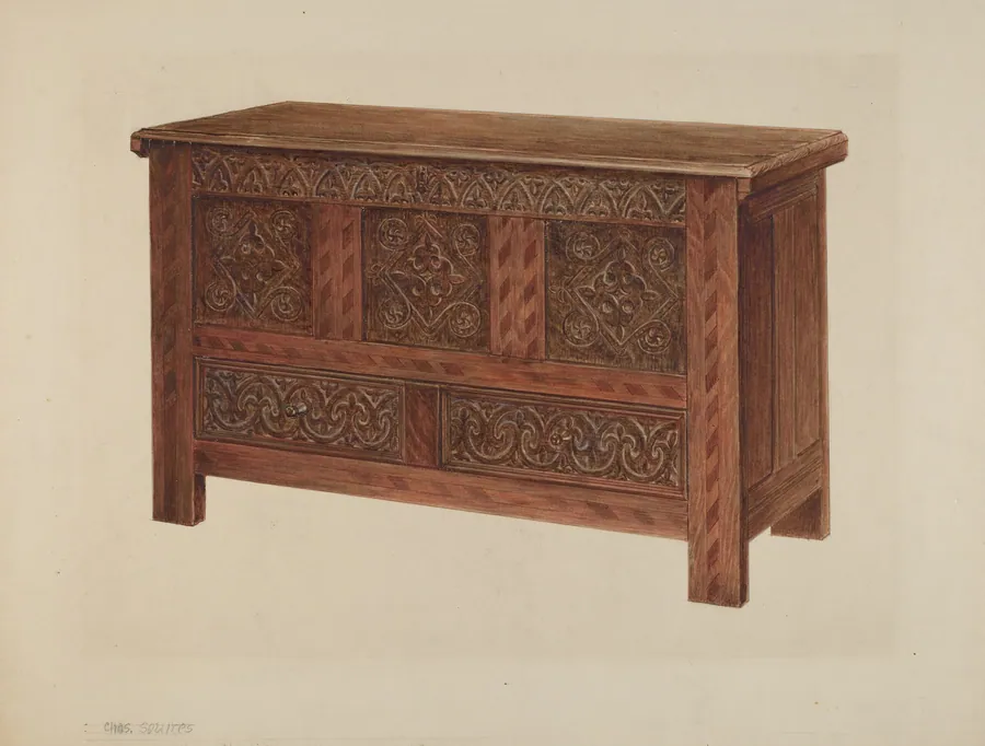 Chest with Drawer by Charles Squires