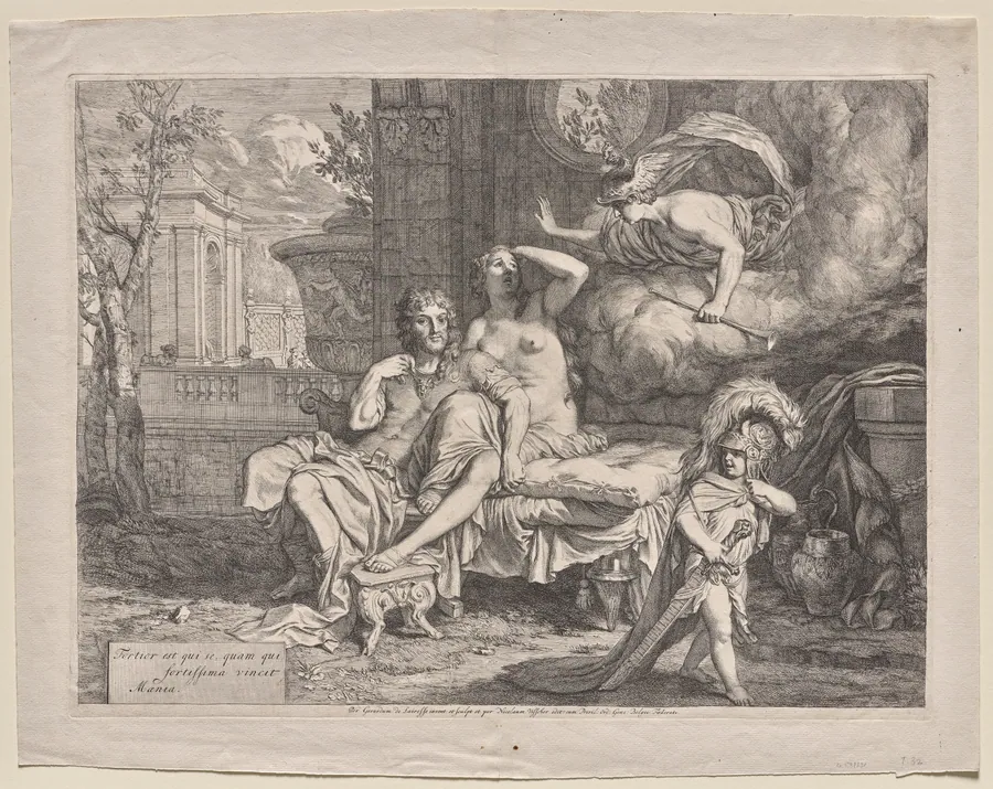Mercury Orders Calypso to Allow Ulysses Depart by Gerard de Lairesse