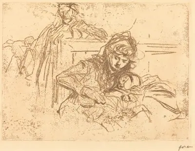 Témoins à l'audience (1ère planche) (Evidence at the Hearing) (first plate)
