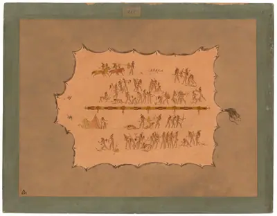 Facsimile of a Sioux Robe