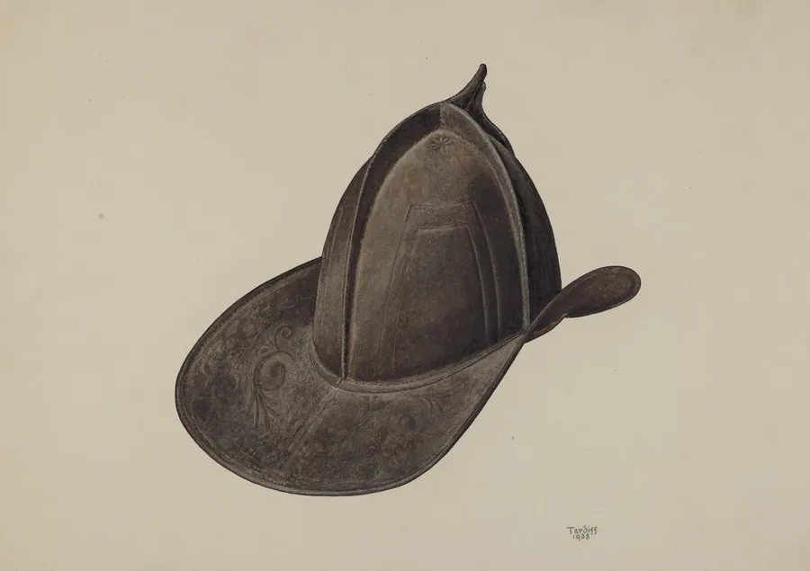 Fireman's Hat by Robert Tardiff