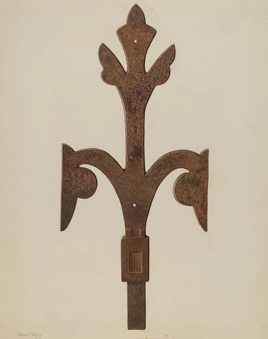 Cast Iron Cresting by Samuel Faigin
