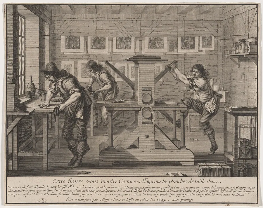 The Intaglio Printers by Abraham Bosse