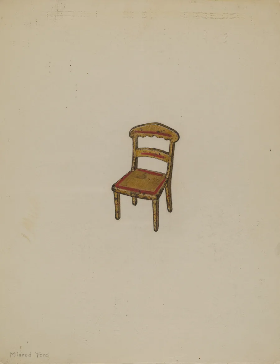 Toy Chair by Mildred Ford