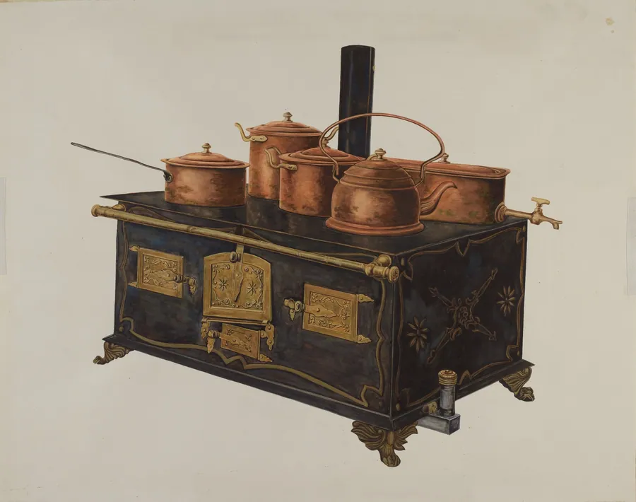 Toy Stove by Einar Heiberg