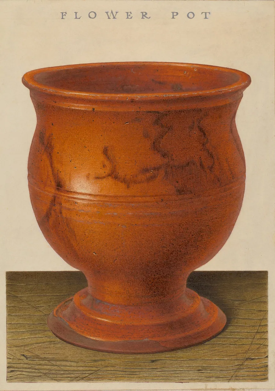 Flower Pot by Alfred Parys