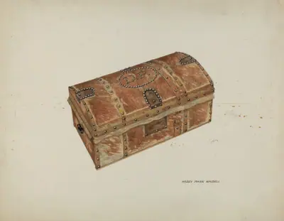 Cowhide Trunk