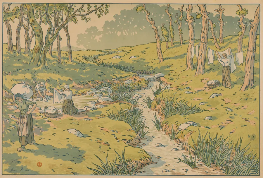 Aspects of Nature: The Stream by Henri Rivière