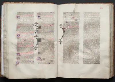 The Gotha Missal:  Fol. 44r, Text