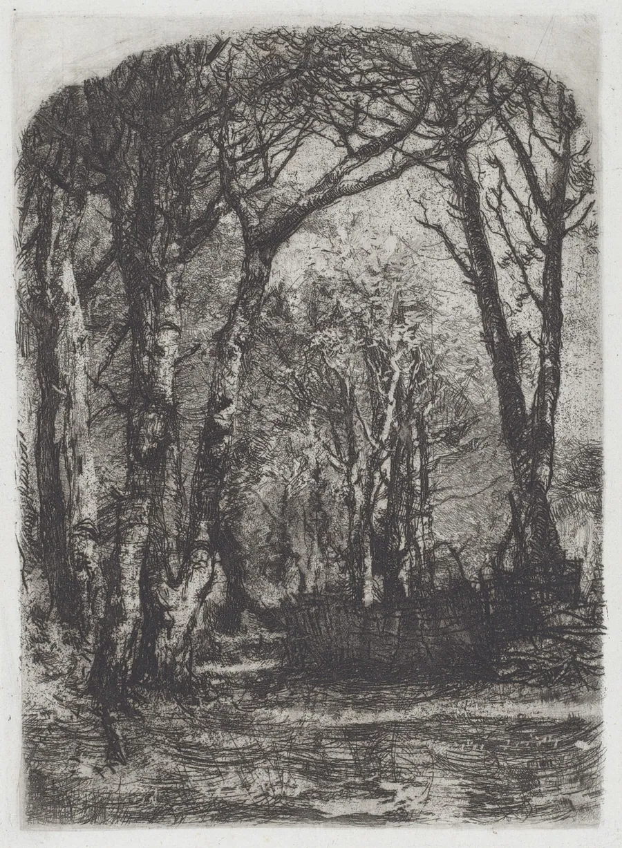 Bosco [Woods] by Mosè Bianchi