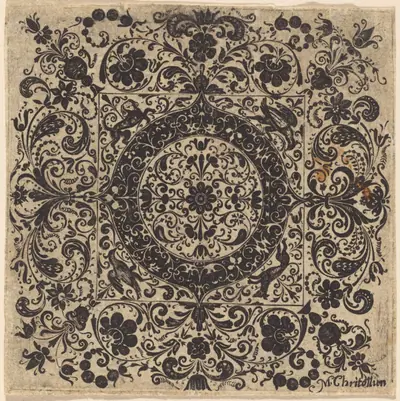 Goldsmith's Ornament in Square