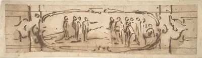 Drawing for a Cartouche