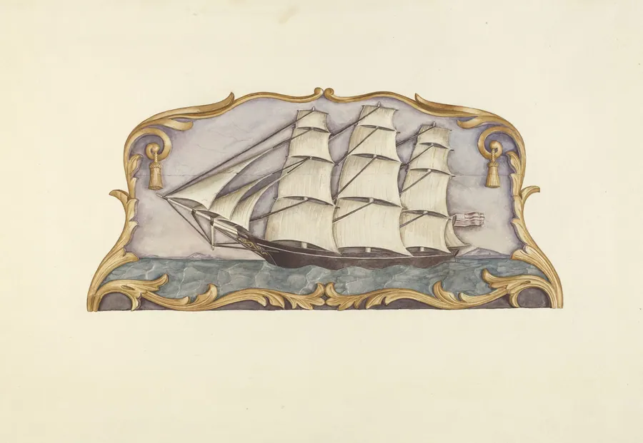 Ship Carver's Sign by Dorothy Hay Jensen