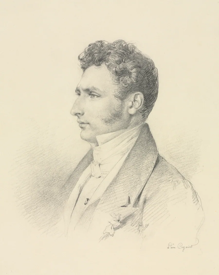 Portrait of a Gentleman by Léon Cogniet