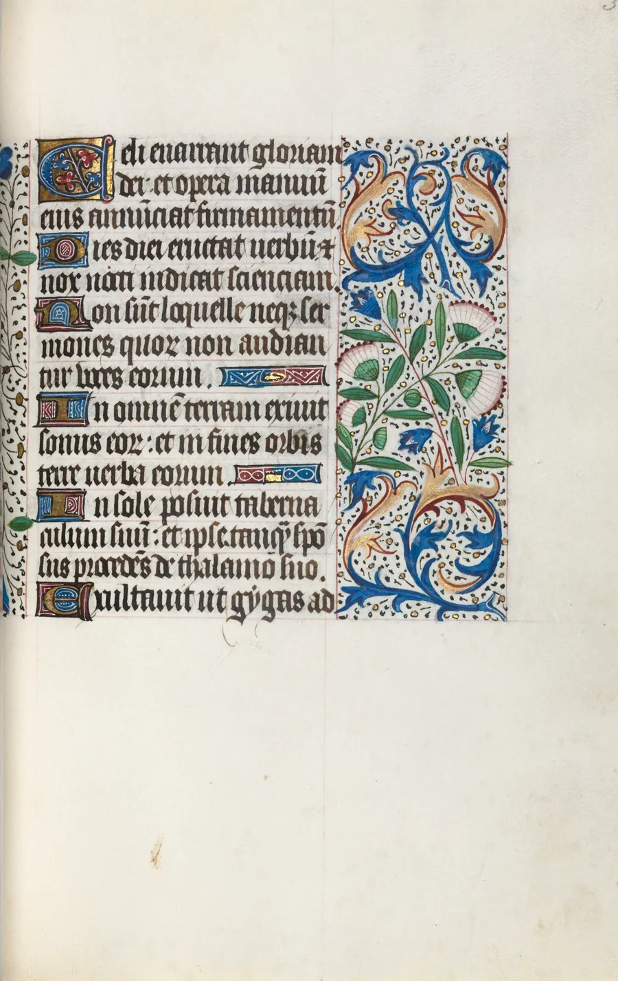 Book of Hours (Use of Rouen): fol. 32r by Master of the Geneva Latini