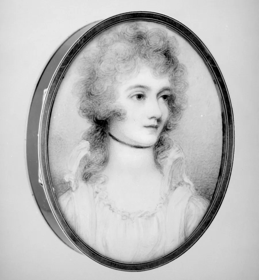 Portrait of a Woman, Possibly Barbara (1768–1829), Marchioness of Donegall by Anne Foldsone Mee