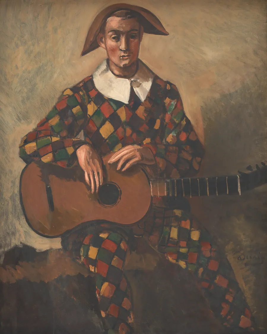 Arlequin by André Derain