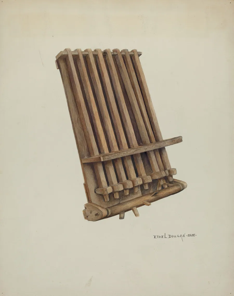 Dumbbell of Crotullum by Ethel Dougan