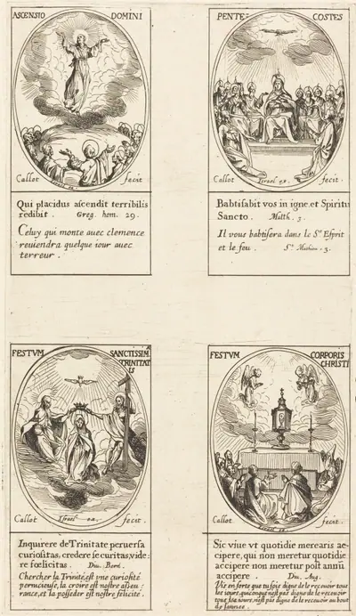 Ascension; Pentacost; Trinity; Corpus Christi