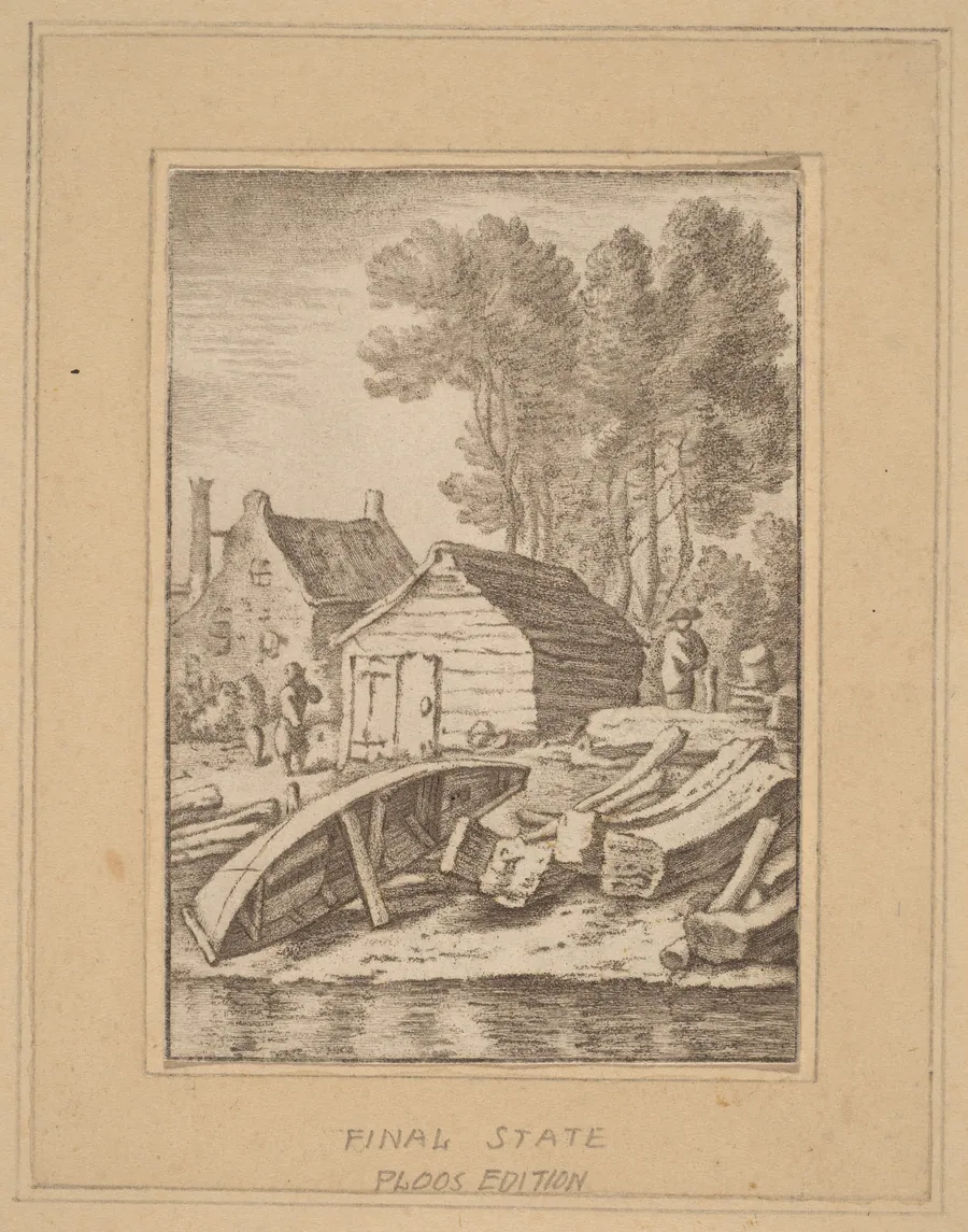 Shipyard by Cornelis Ploos van Amstel