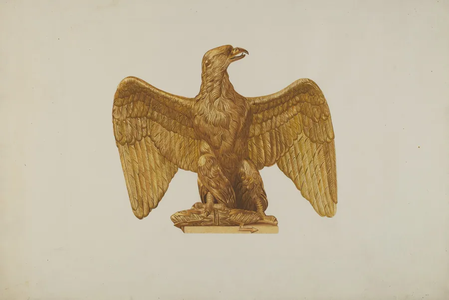 Architectural Ornament (Eagle) by Robert Pohle