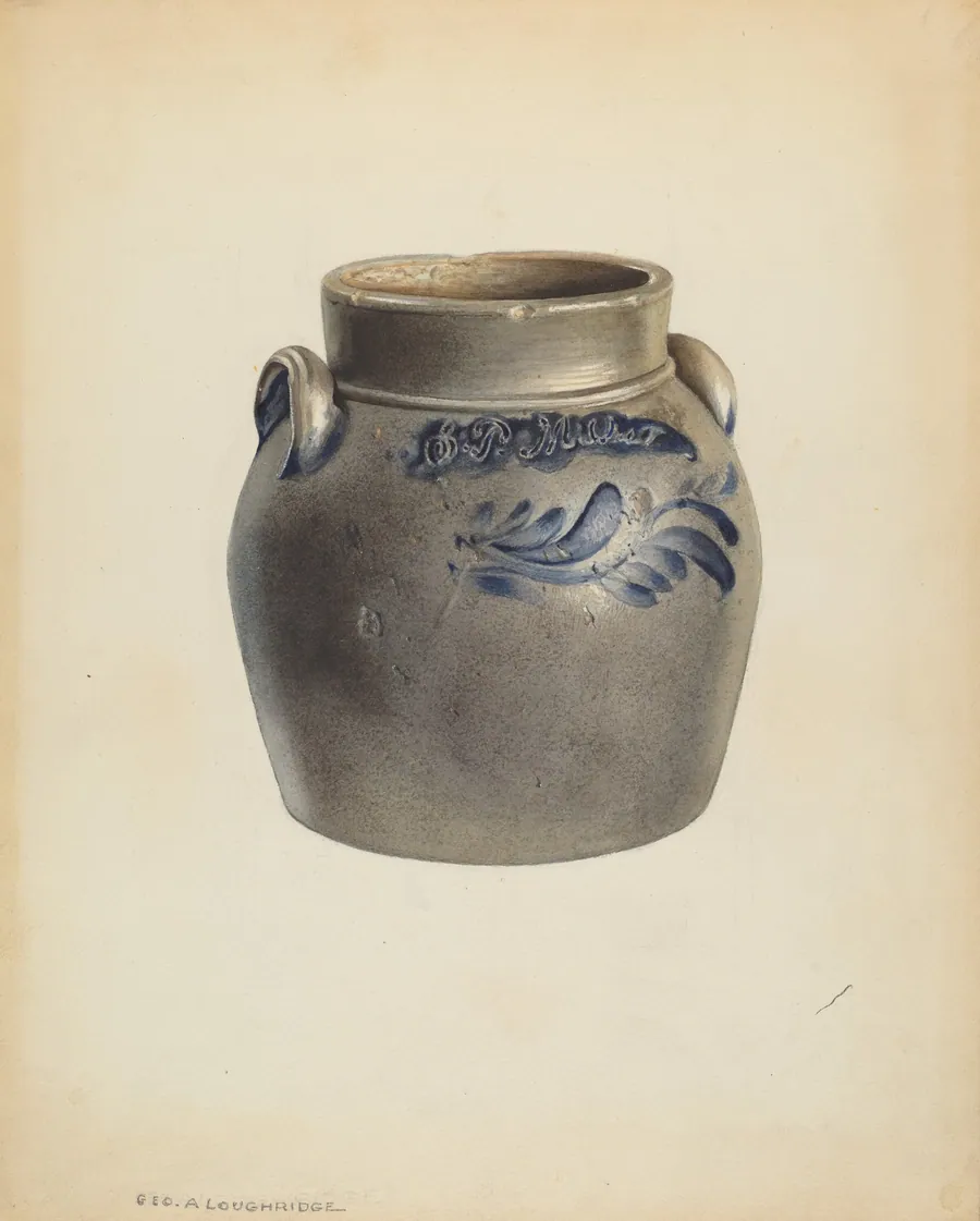 Small Crock by George Loughridge