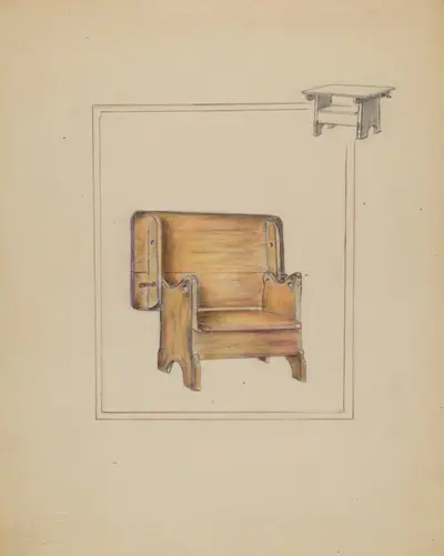 Table (Bench or Chair Combination)