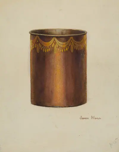 Toleware Vase