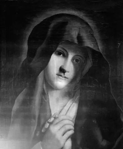 En bedende Maria